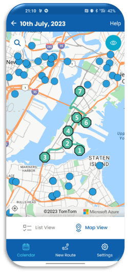 Route with Accounts